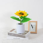 Sunflower Style LED Accent Lamp - Warm Decorative Light