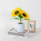 Sunflower Style LED Accent Lamp - Warm Decorative Light