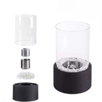 Everlasting Flame Oil Lamp - Glass Cylinder with Classic Glow