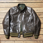 Men's Leather Jacket - M