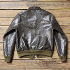 Men's Leather Jacket - L