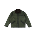 Men's Olive Detroit Leather Jacket - Olive