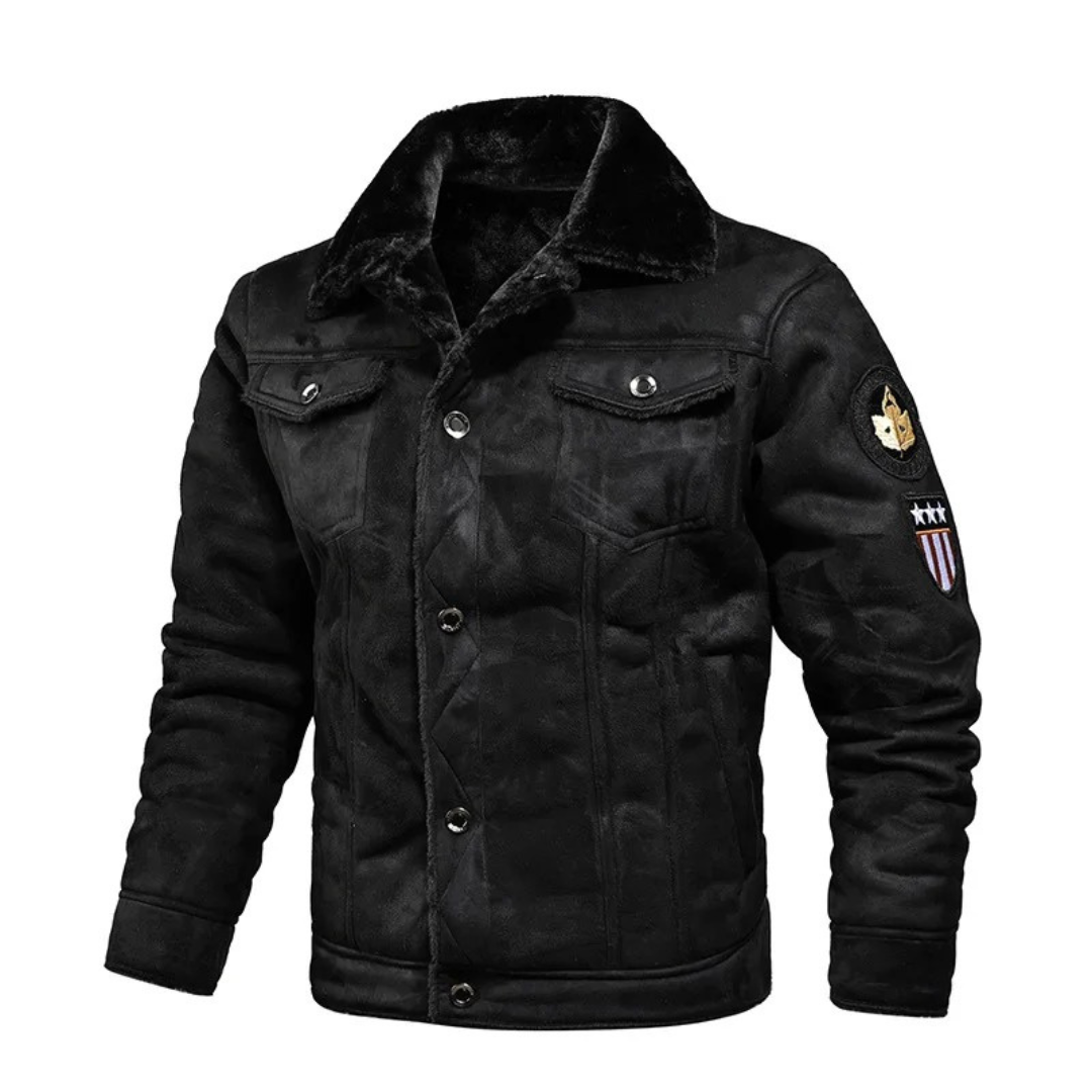 Noxar™ | Premium Warm Leather Jacket for Every Occasion