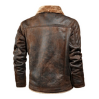 Noxar™ | Premium Warm Leather Jacket for Every Occasion