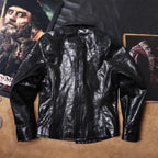 Men's Leather Jacket - XXL