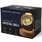 Cosmic Crystal Ball Lamp - Magical LED Home Decor