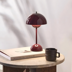 Modern Scandinavian LED Table Lamp - Dimmable Home Lighting - Green