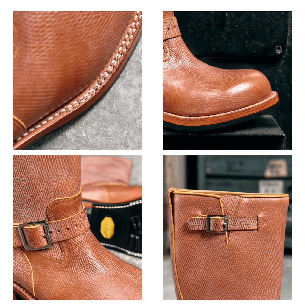 Men's Engineer Boots - Brown