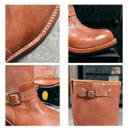 Men's Engineer Boots - Brown