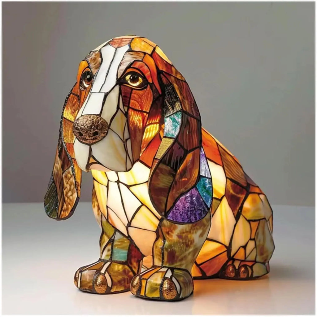 Dog Decorative Table Lamp - Colorful Ambient LED Light - Type 7
