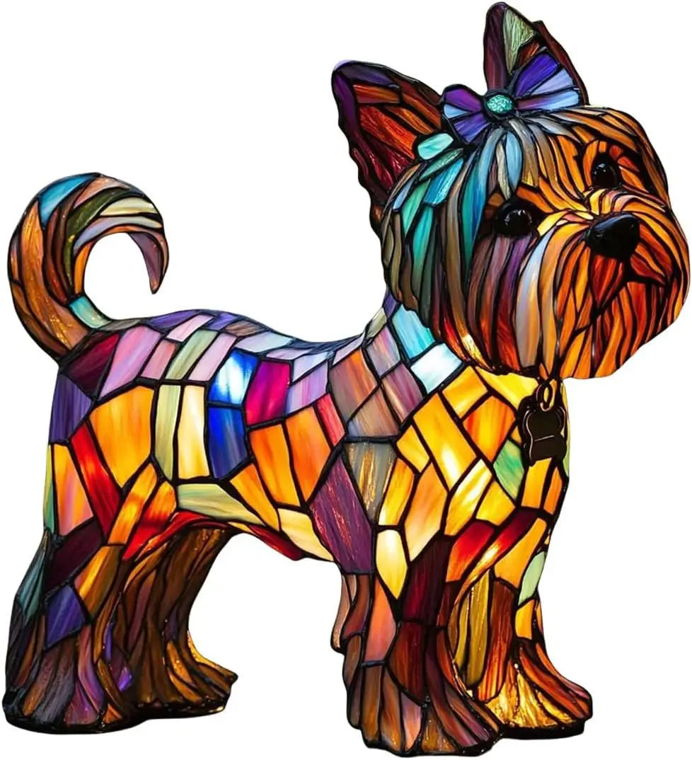 Dog Decorative Table Lamp - Colorful Ambient LED Light - Type 12