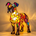 Dog Decorative Table Lamp - Colorful Ambient LED Light - Type 14