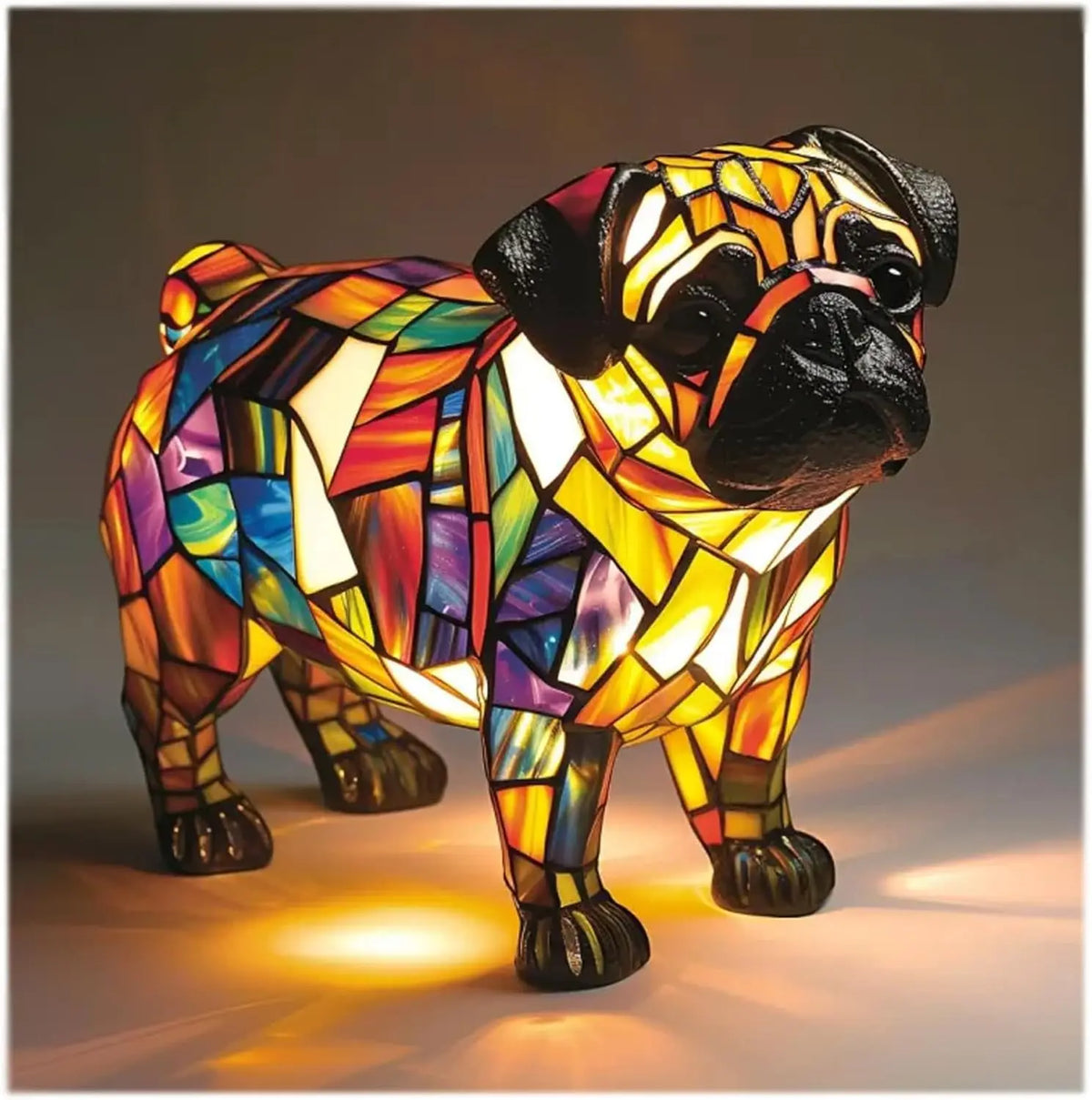 Dog Decorative Table Lamp - Colorful Ambient LED Light - Type 5
