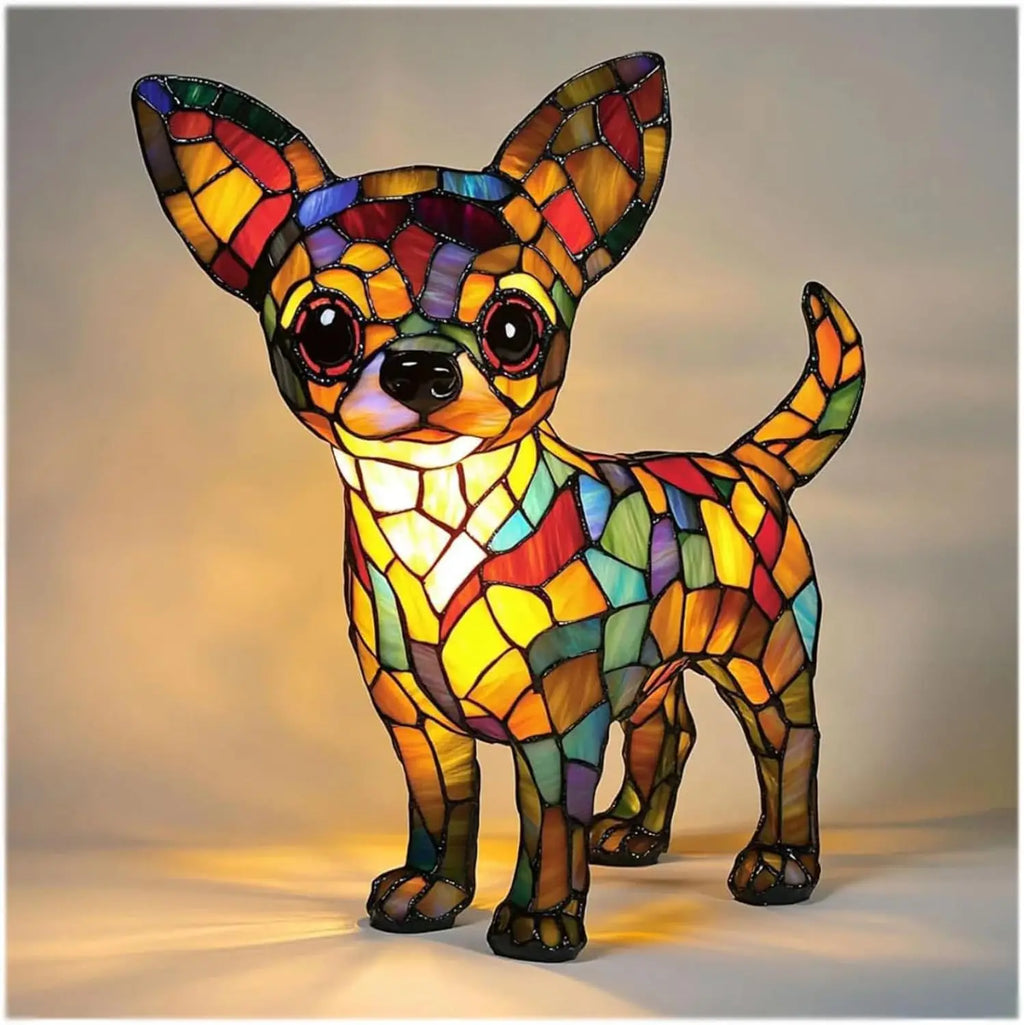 Dog Decorative Table Lamp - Colorful Ambient LED Light - Type 8