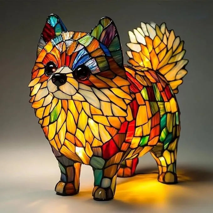 Dog Decorative Table Lamp - Colorful Ambient LED Light - Type 17