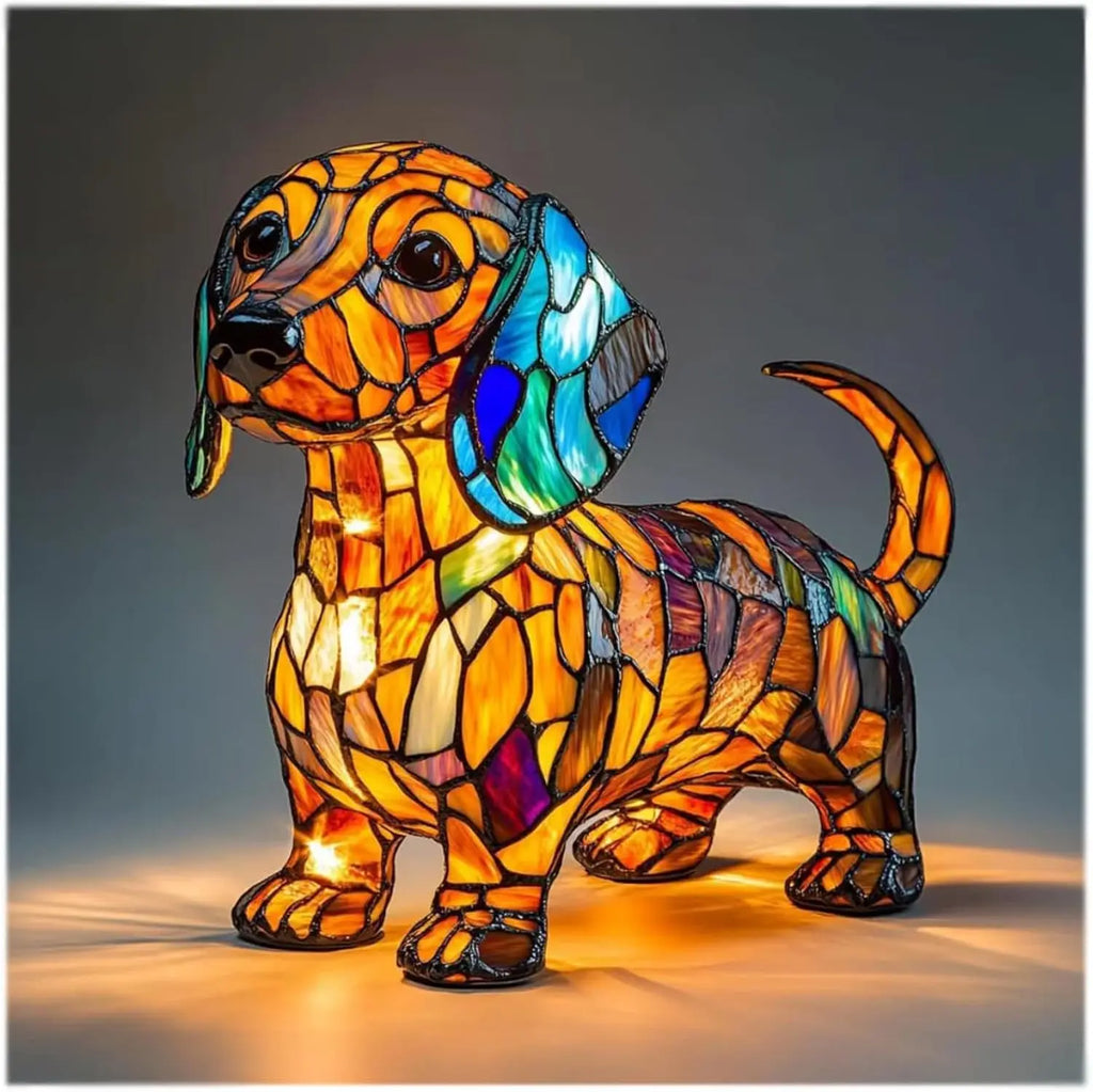 Dog Decorative Table Lamp - Colorful Ambient LED Light - Type 6