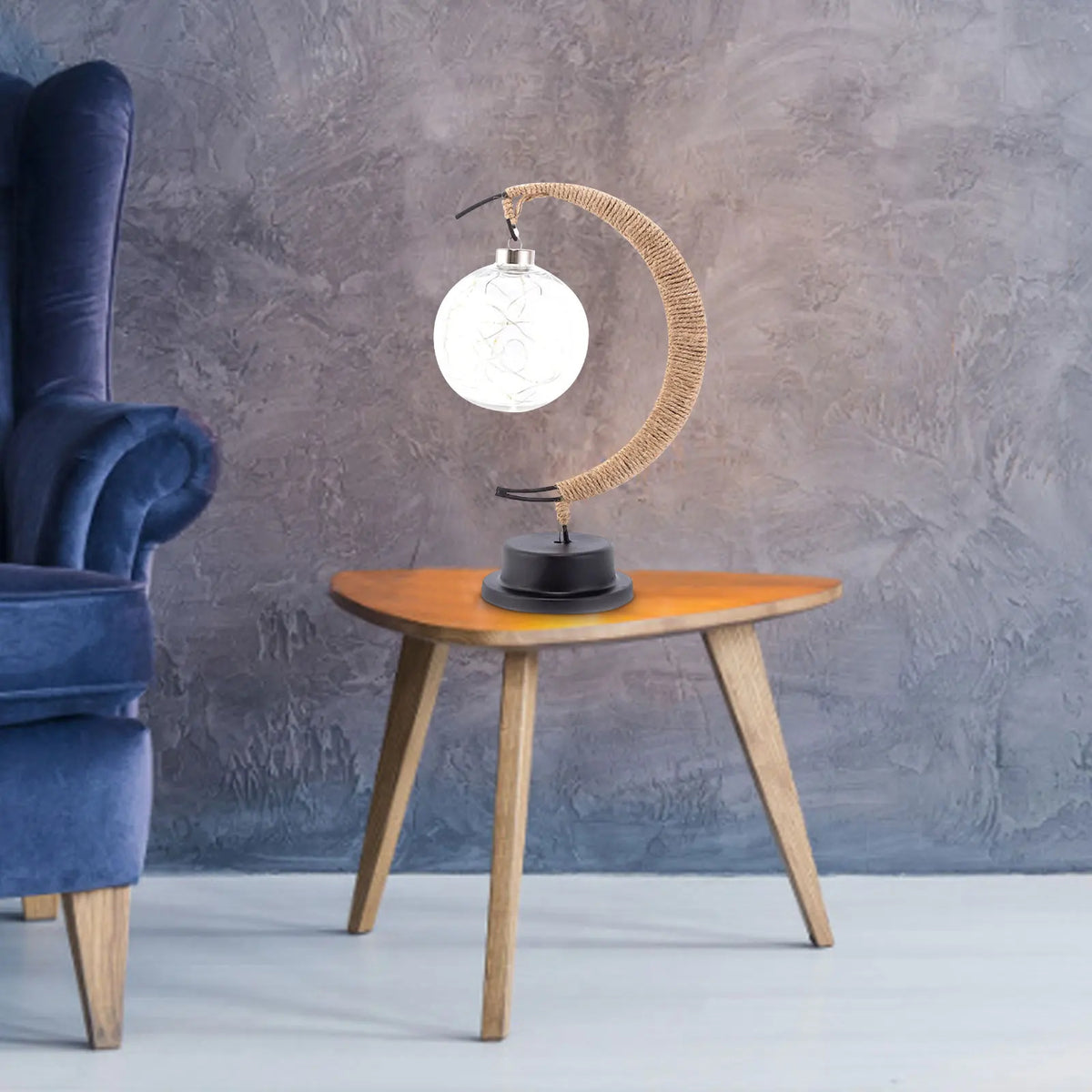 Decorative Table Lamp - Ambient Moon Glow Lighting