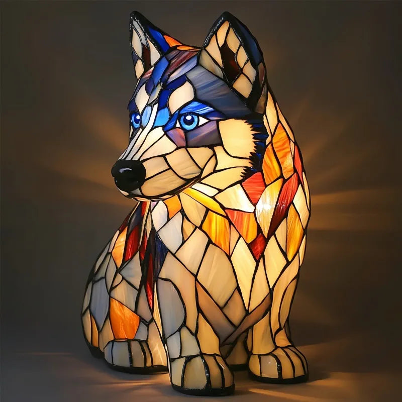 Dog Decorative Table Lamp - Colorful Ambient LED Light - Type 11
