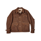 Men's Safari Leather Jacket - S