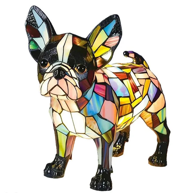 Dog Decorative Table Lamp - Colorful Ambient LED Light - Type 13
