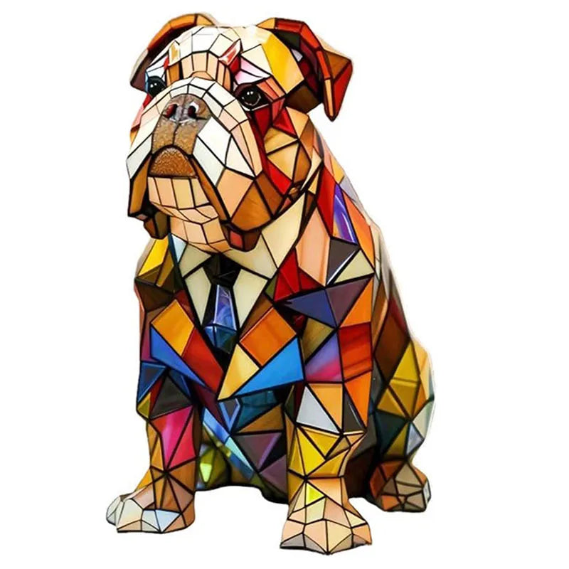 Dog Decorative Table Lamp - Colorful Ambient LED Light
