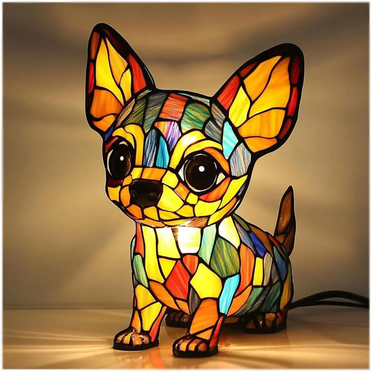 Dog Decorative Table Lamp - Colorful Ambient LED Light - Type 2