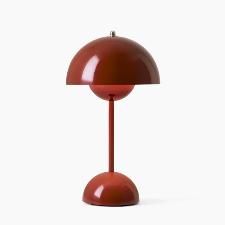 Modern Touch Table Lamp - USB Powered & Adjustable Brightness - Light Blue