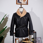 Men's Leather Jacket - Red Brown