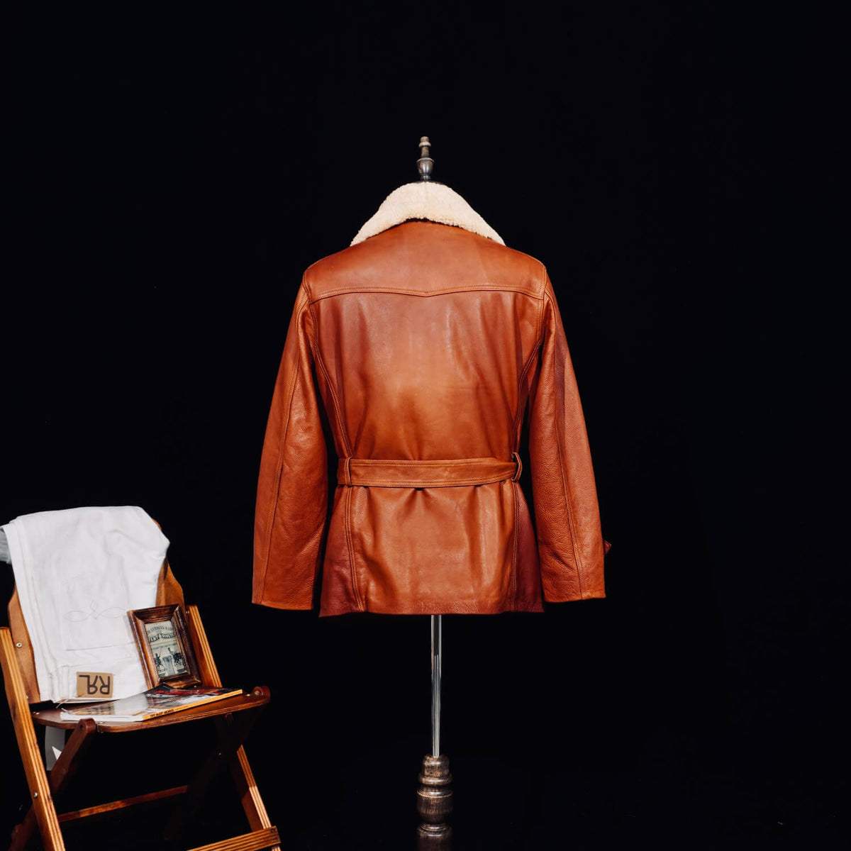 Men's Leather Jacket - Gray