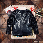 Men's Leather Jacket - L
