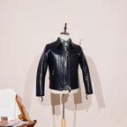 Men's Leather Jacket - Black