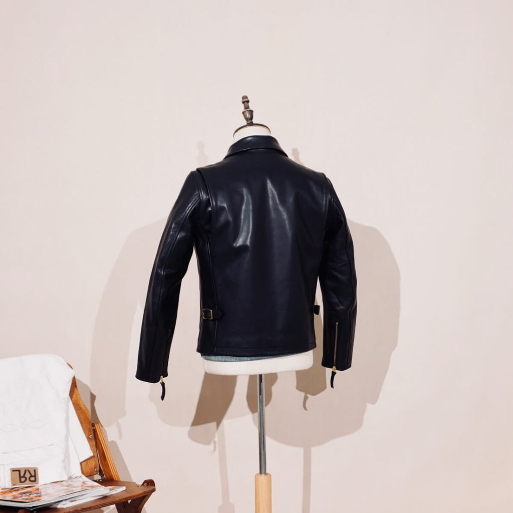 Men's Leather Jacket - Black