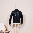 Men's Leather Jacket - Black