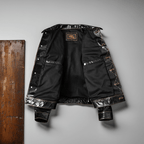 Men's Leather Jacket - Black