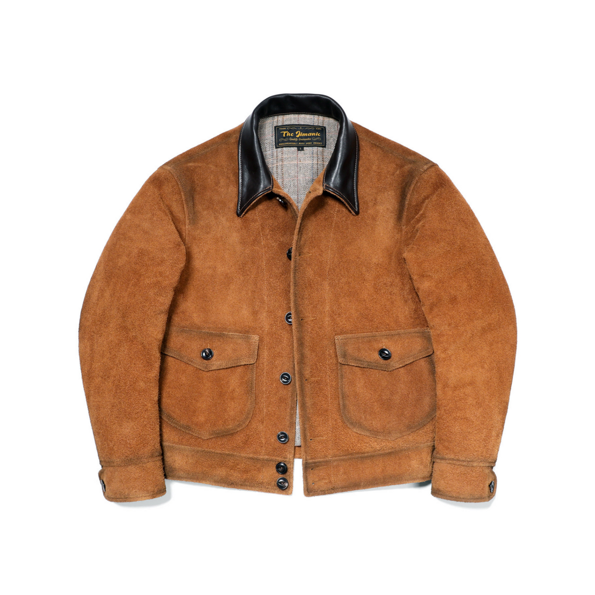 Men's Suede Ranch Jacket, Tobacco - Tobacco Brown