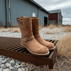 Men's Engineer Boots - Apricot