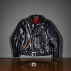 Men's Leather Jacket - XL