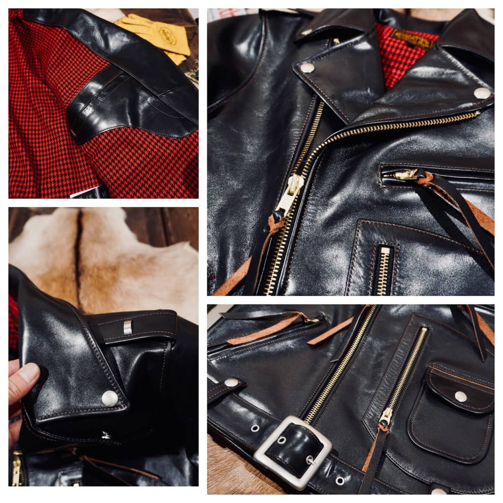 Men's Leather Jacket - XXL