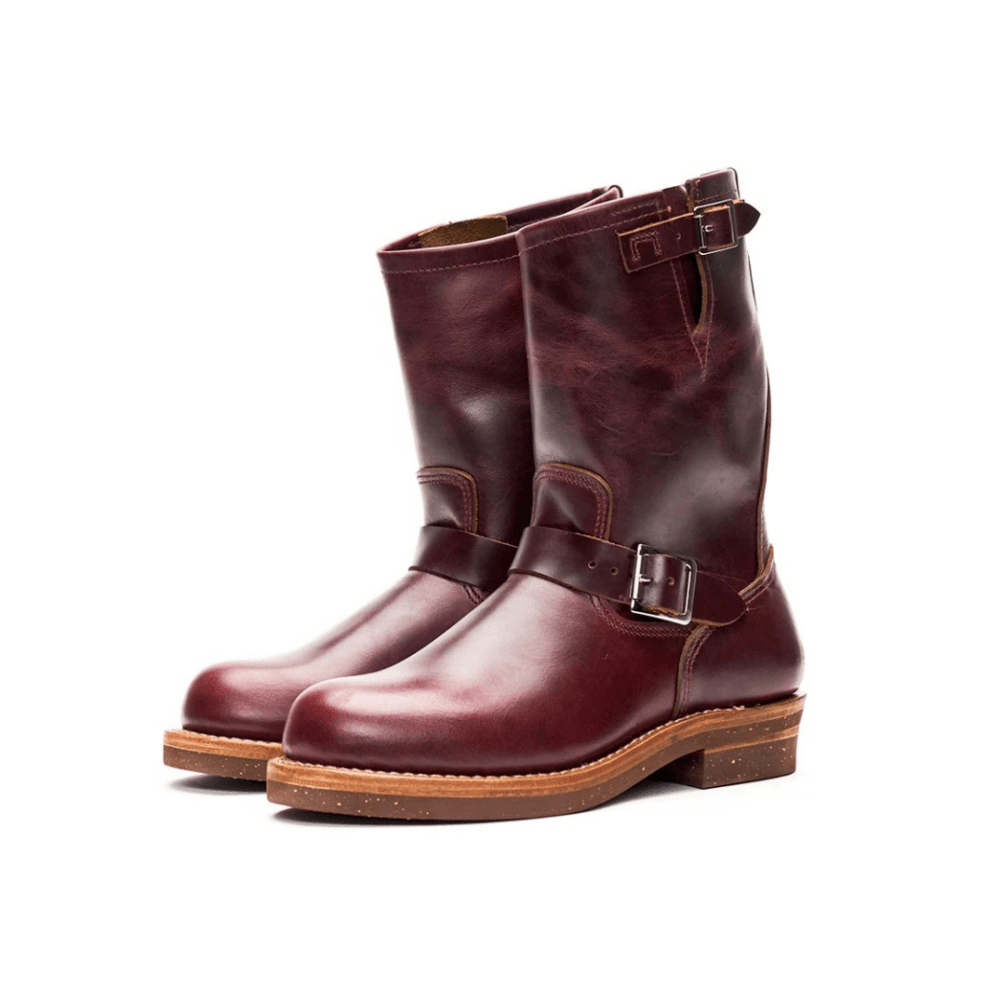 Men's Engineer Boots 901 - Black Cowhide