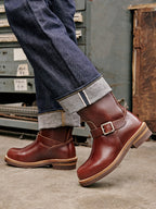 Men's Engineer Boots - Black Cowhide