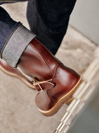 Men's Engineer Boots - Black Cowhide