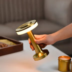 Portable Dimmable Table Lamp - Elegant Retro Design
