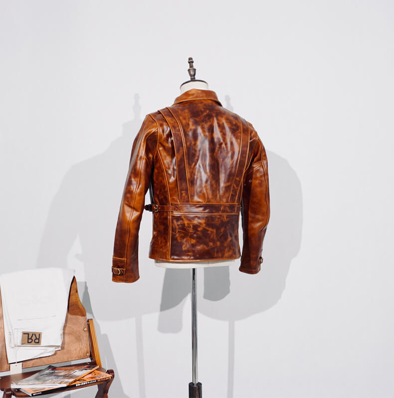 Men's Leather Jacket - Black