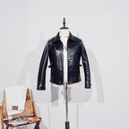 Men's Leather Jacket - Black