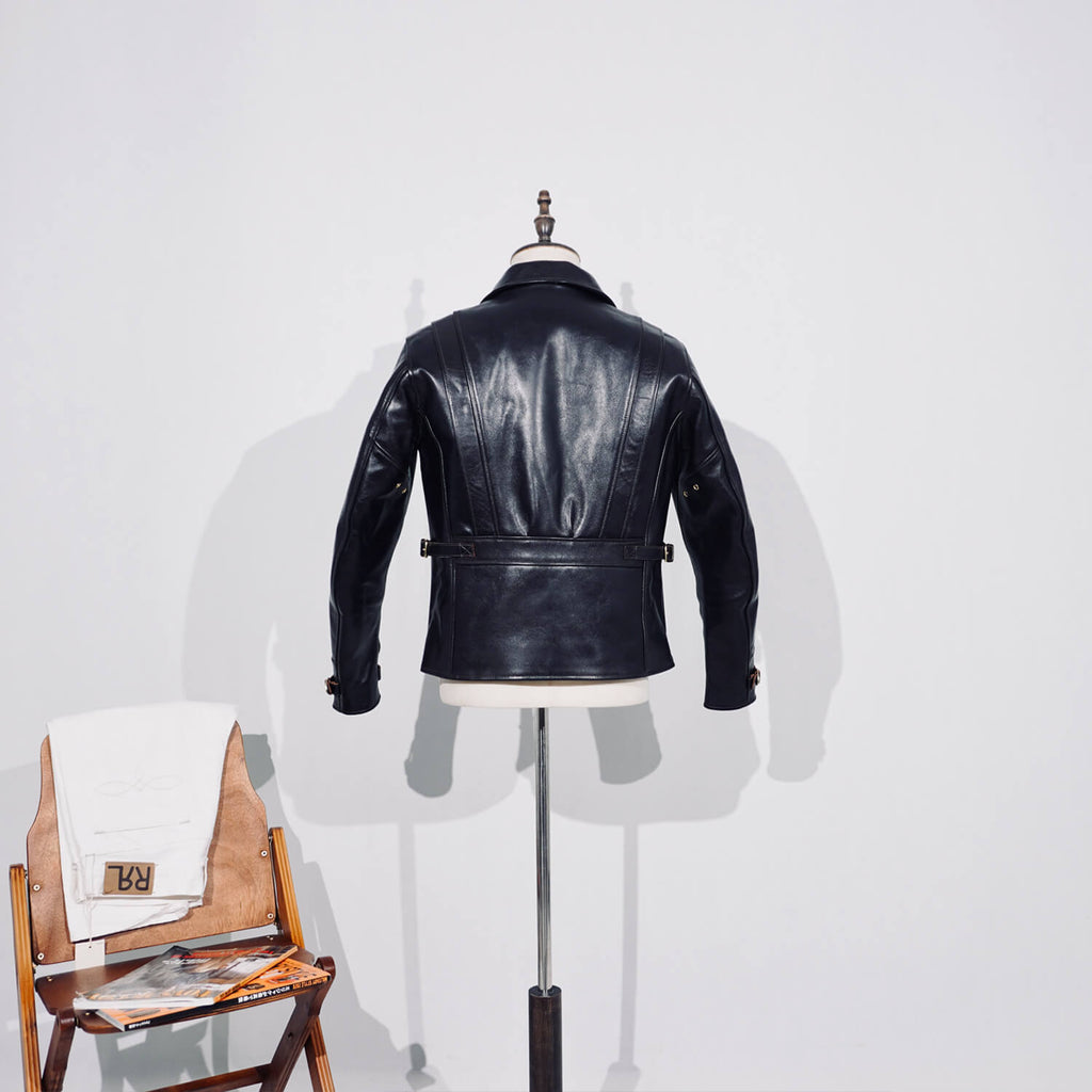 Men's Leather Jacket - Black