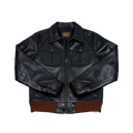 Men's Field Leather Jacket - Black