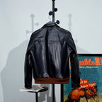 Men's Leather Jacket - Black