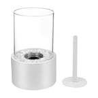 Everlasting Flame Oil Lamp - Glass Cylinder with Classic Glow