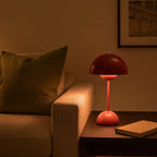 Modern Touch Table Lamp - USB Powered & Adjustable Brightness - Yellow