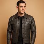 Sleek Slim-Fit Biker Jacket